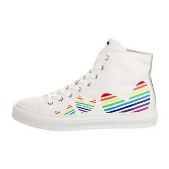 Stuart Weitzman Limited Edition Ollie Bootie Heart Sneakers June 2021 - Picture 1 of 12